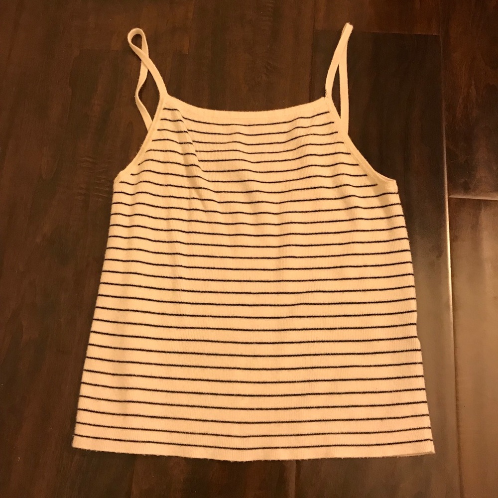 stripped tank top